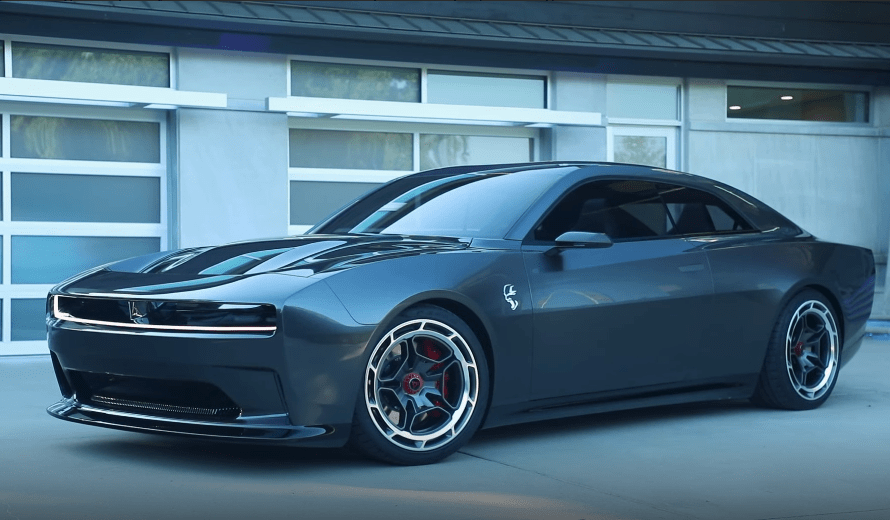 Dodge Charger Daytona SRT EV farts really hard